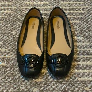 Black Michael Kors flats